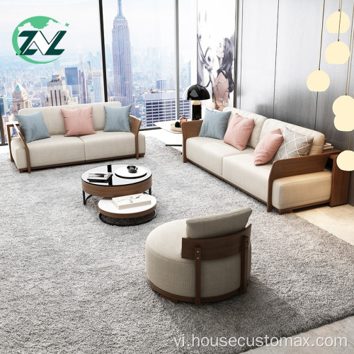 Bộ ghế sofa vải lanh